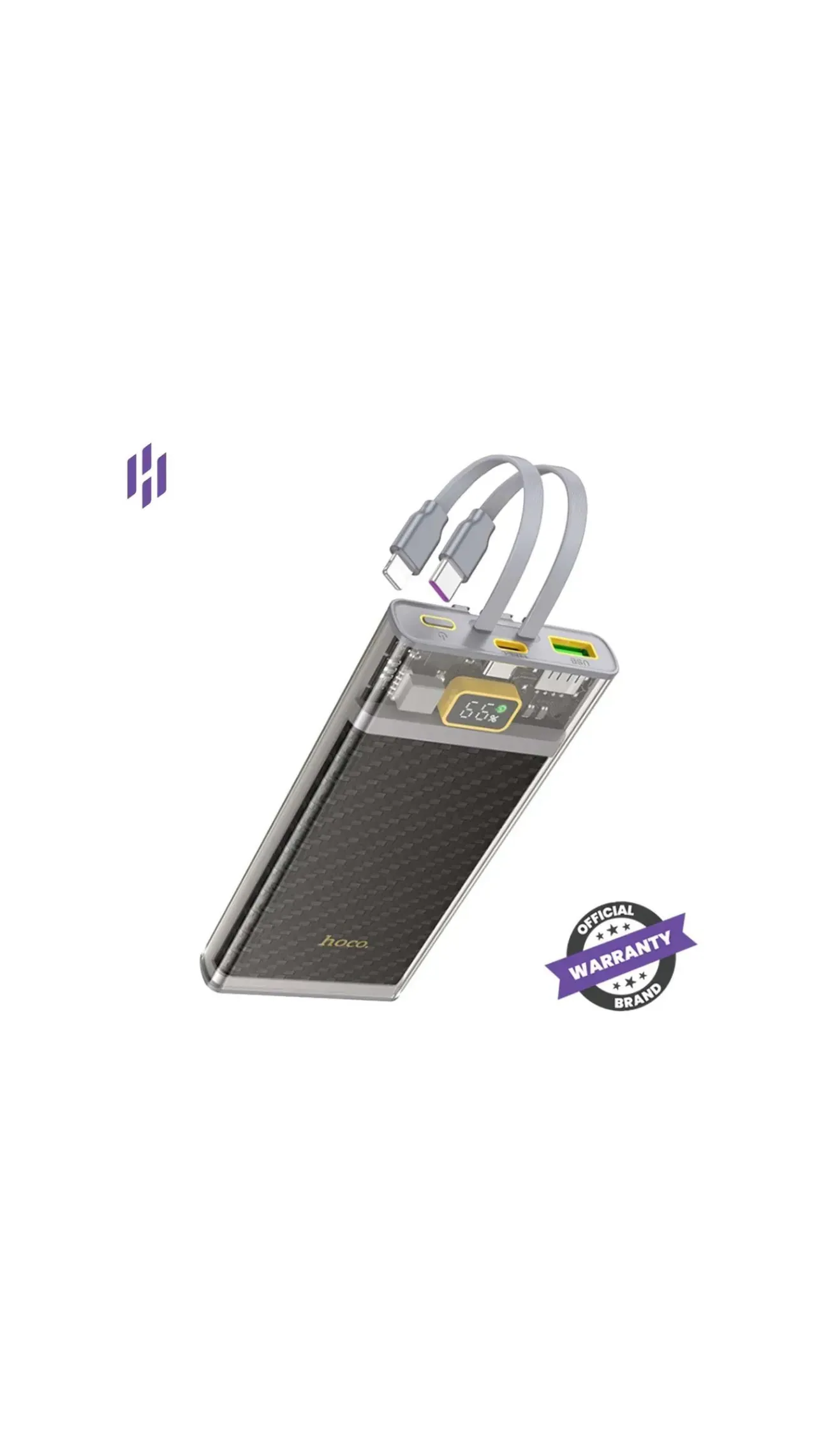 Hoco j104 10000mAh power-bank fast charge