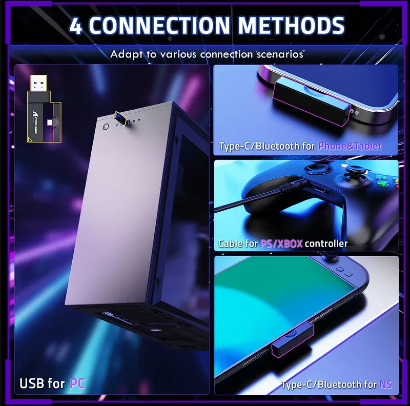 ATTACK SHARK L80PRO Wireless Gaming Headset
