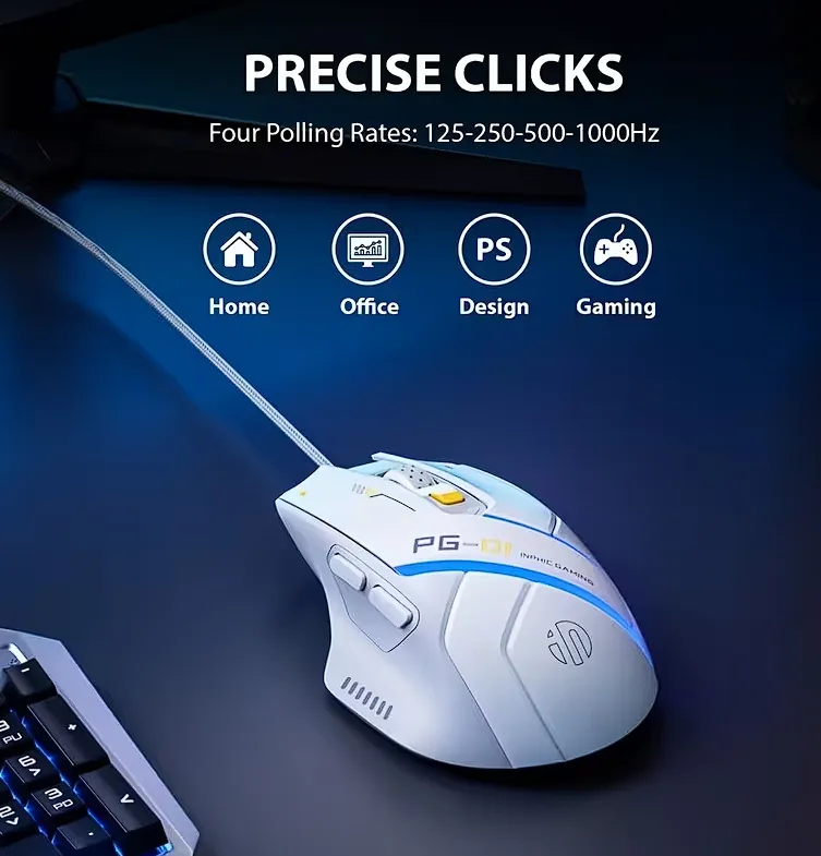 INPHIC PG1 Wired Gaming Mouse