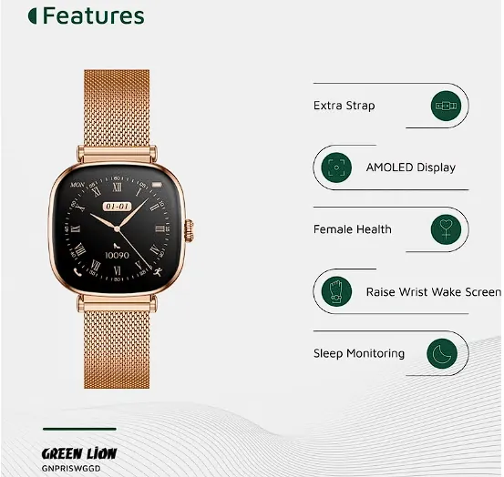 Green Lion Princess Smart Watch