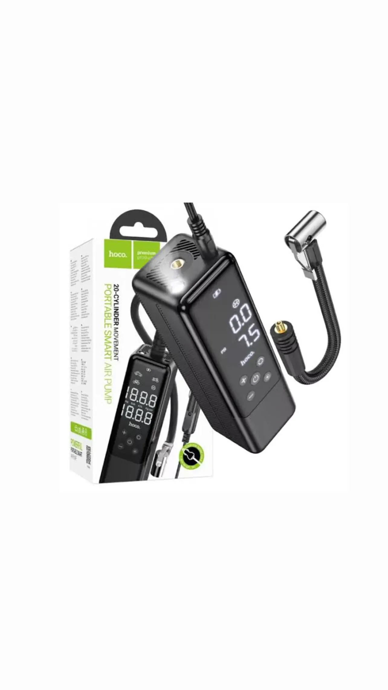 Hoco zp5 portable smart air pump