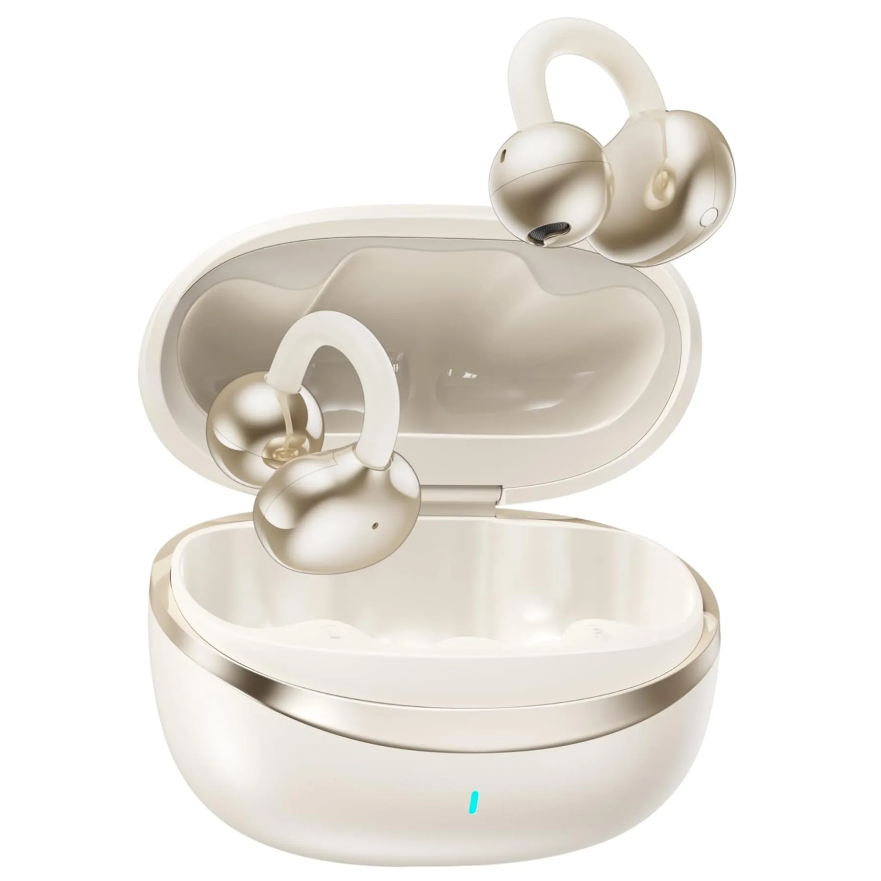 sonix clip on earbuds green lion