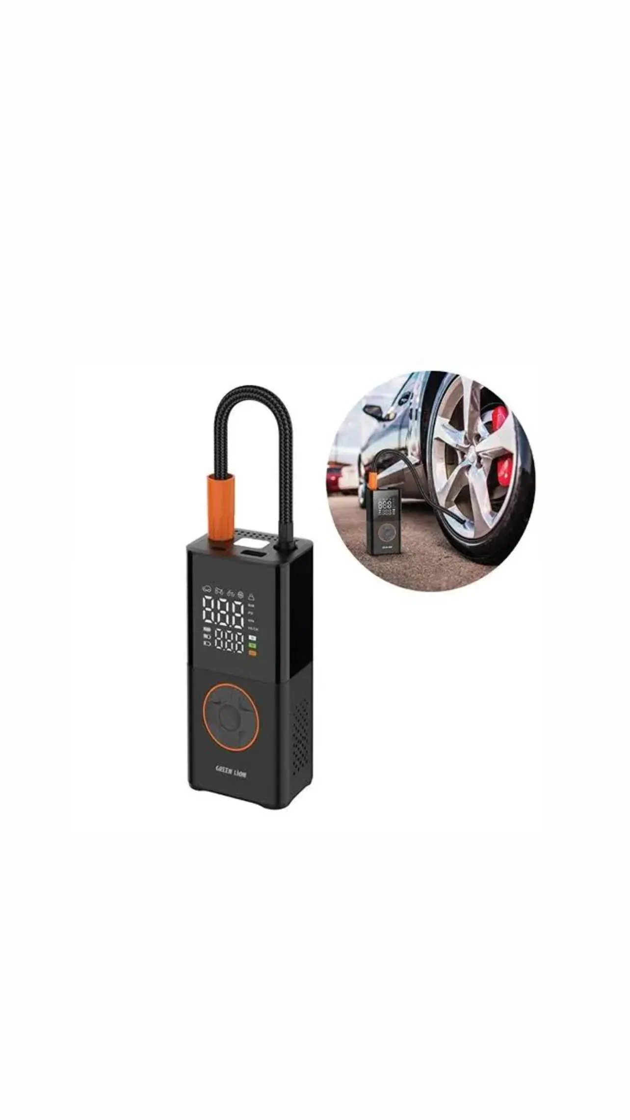green lion gti-01 inflator portable air compressor صورة