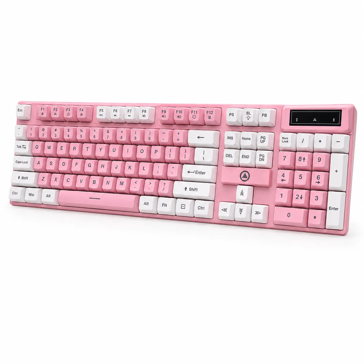 YINDIAO Wired Gaming Keyboard (Pink Edition)