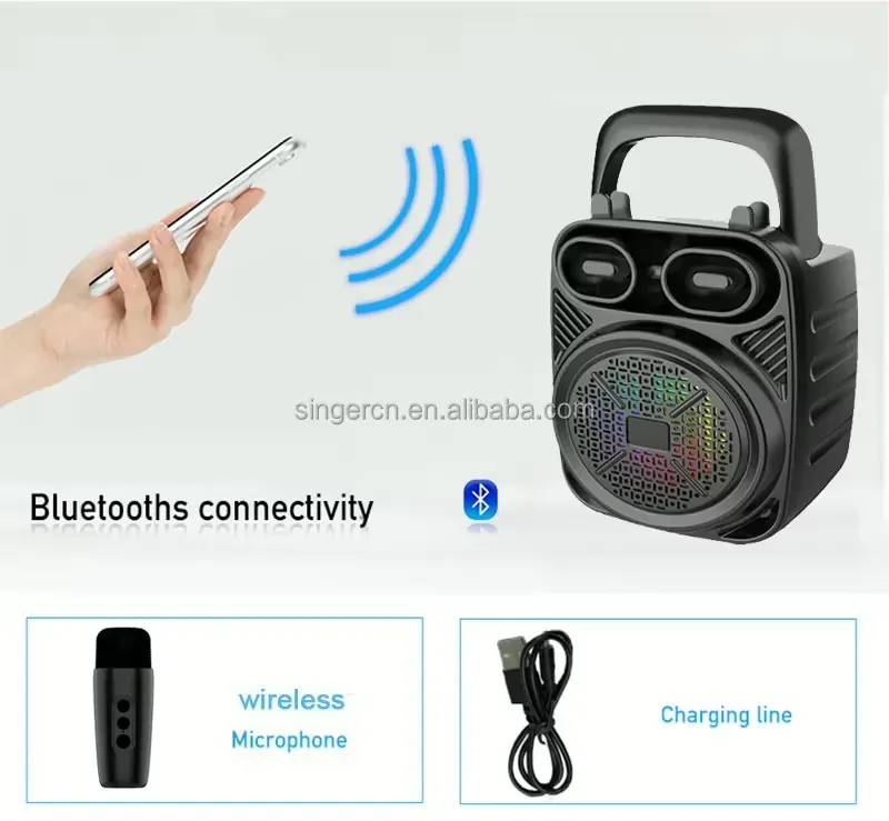 مكبر صوت مع ميكروفون