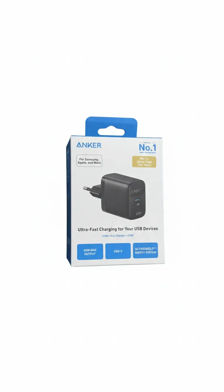 Anker charger 45watt ultra fast charging