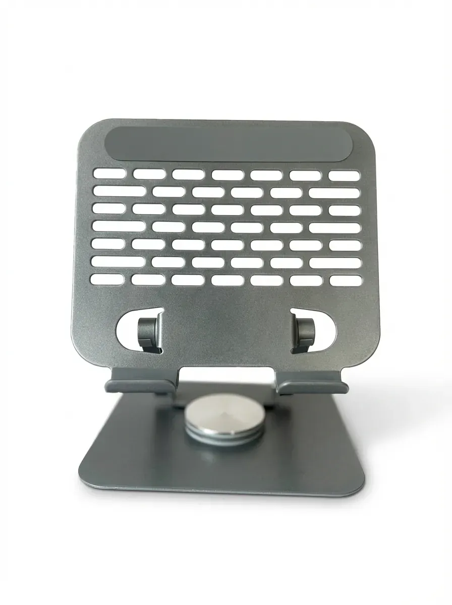 tablet computer rotary support stand metal material صورة