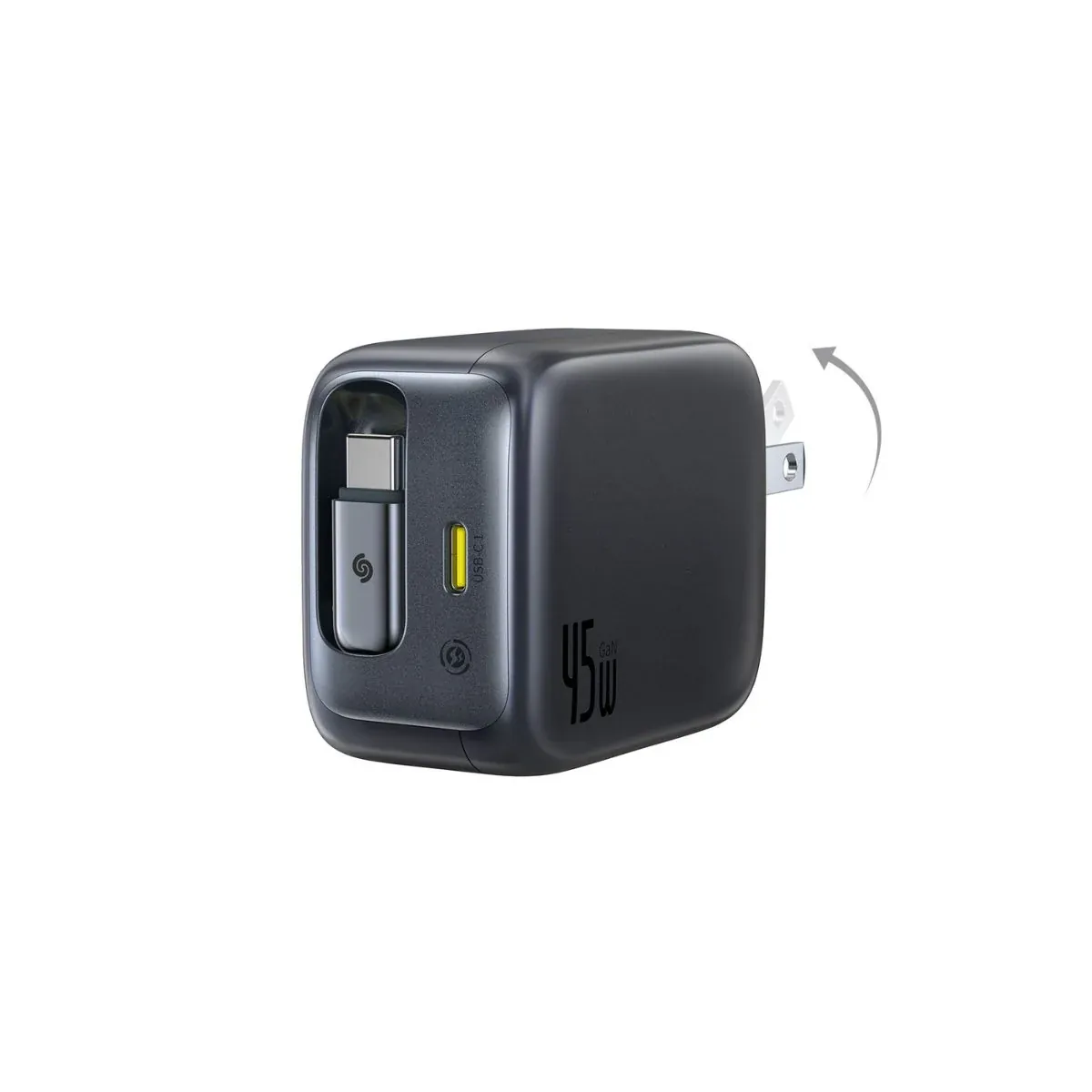 Baseus EnerCore CJ11 Fast Charger with Retractable Cable 2C 45W