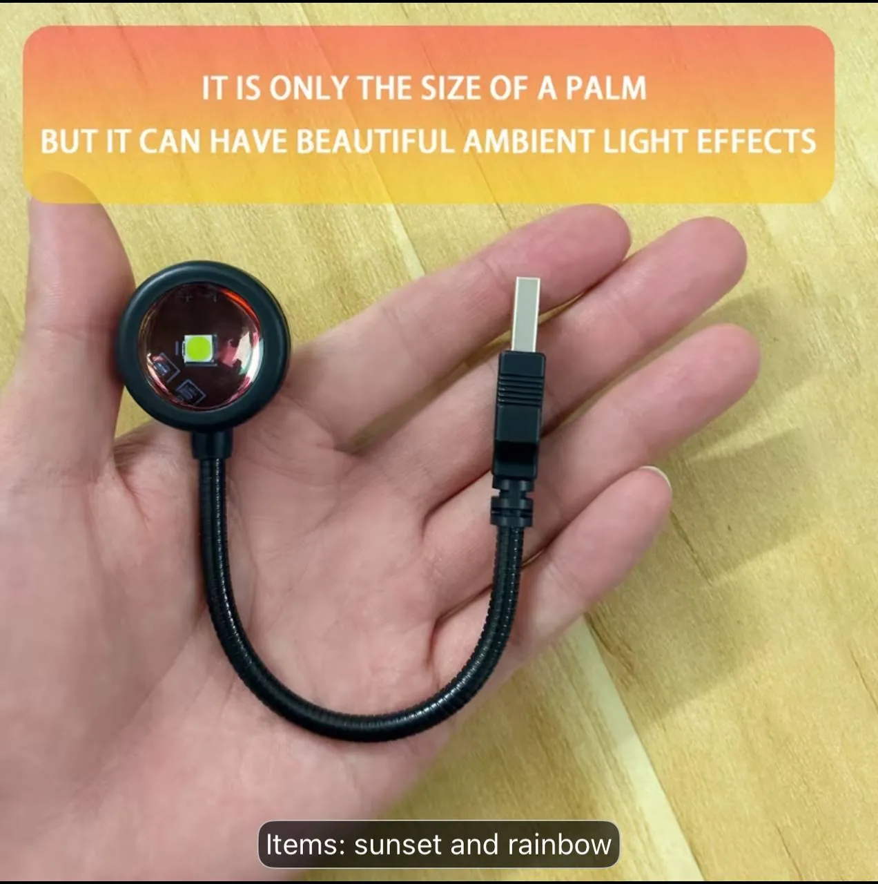 sunset light usb